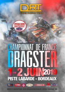 Championnat de France de Dragster, 1-2 Juin 2019 @ Piste d'accélération de Labarde